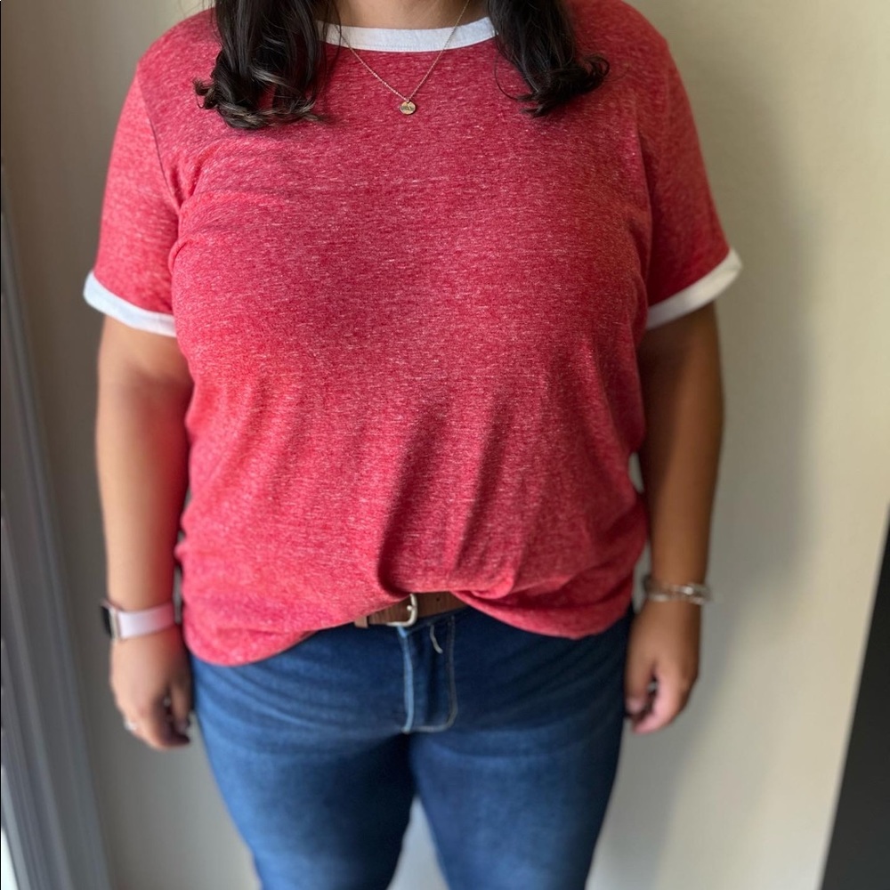 Old Navy Red Tee XXL